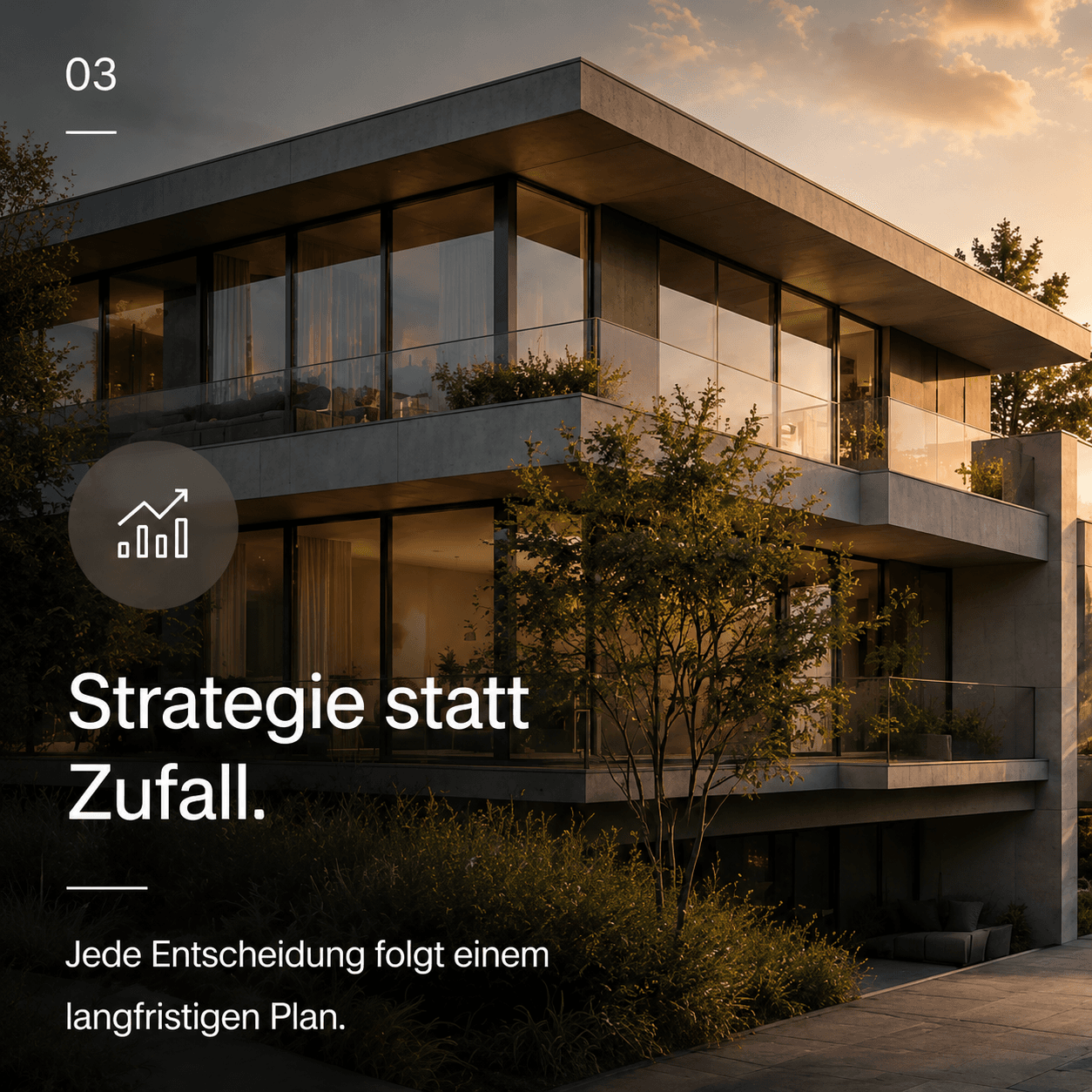 Strategie statt Zufall